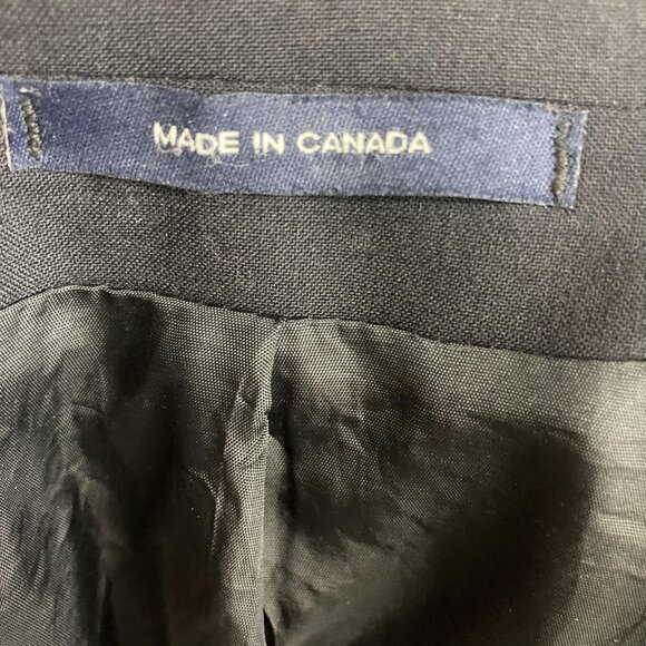 Lauren Ralph Lauren Classic Wool Blazer Mens 42R Navy Blue Gold Button Old Money - Picture 16 of 16